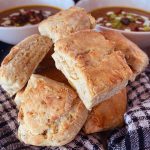 Blue cheese and walnut scones